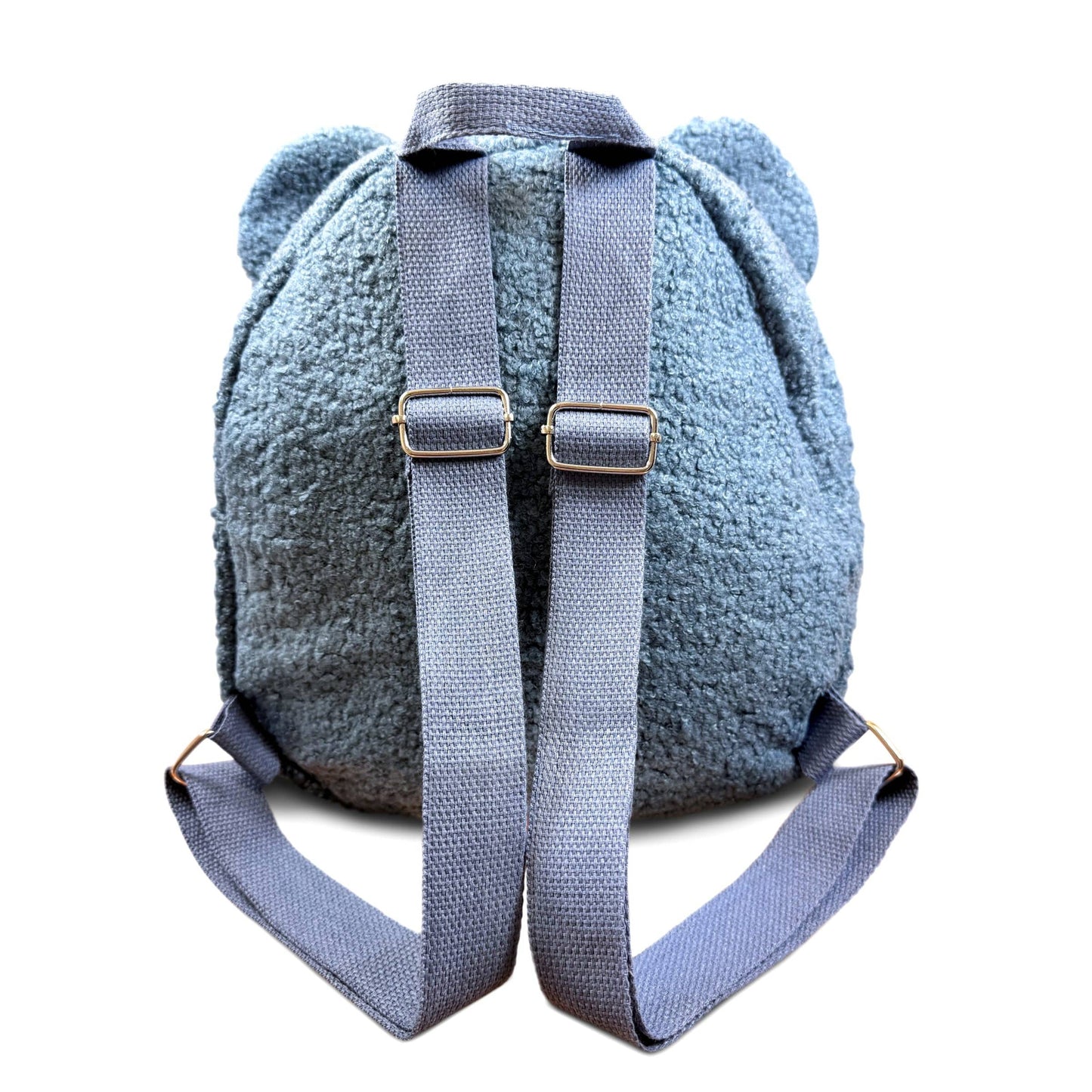 Geborduurde Teddy Rugzak - Blauw