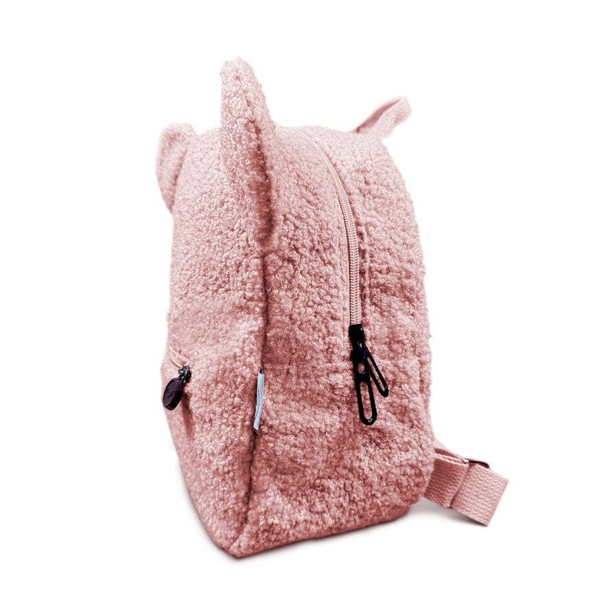 Geborduurde Teddy Rugzak - Roos - HADIYAA