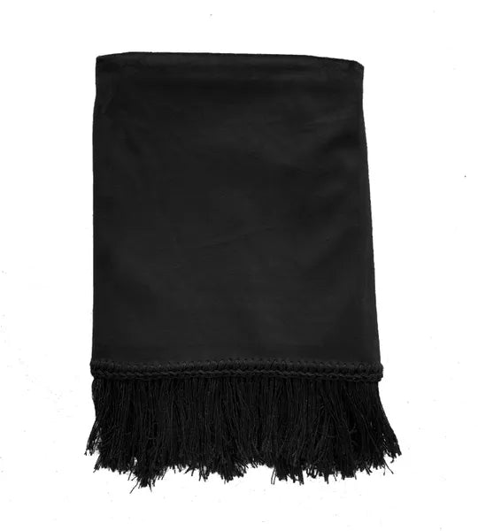 Gepersonaliseerde Fluwele/Velvet Gebedsmat Zwart - HADIYAA