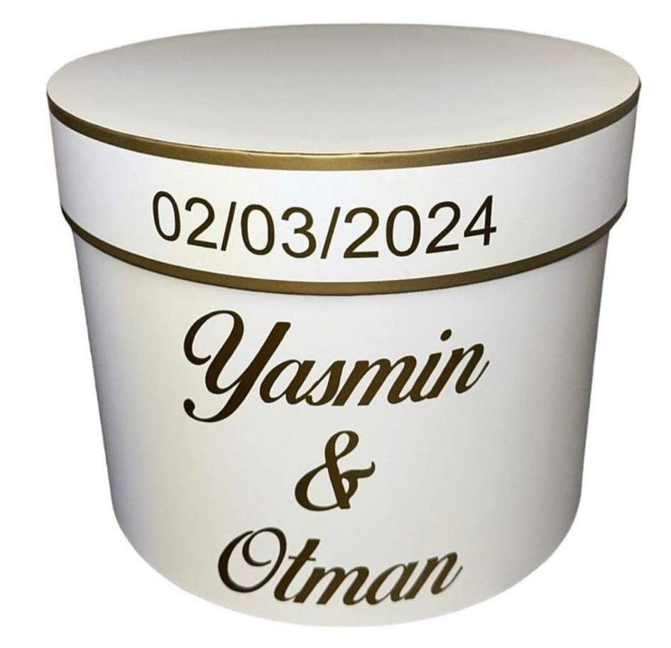 Lege Ronde Geschenkdoos - HADIYAA