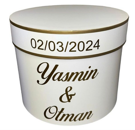 Lege Ronde Geschenkdoos - HADIYAA