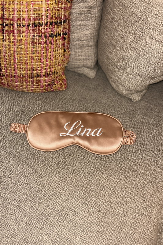 Gepersonaliseerde Slaapmasker - Champagne - HADIYAA