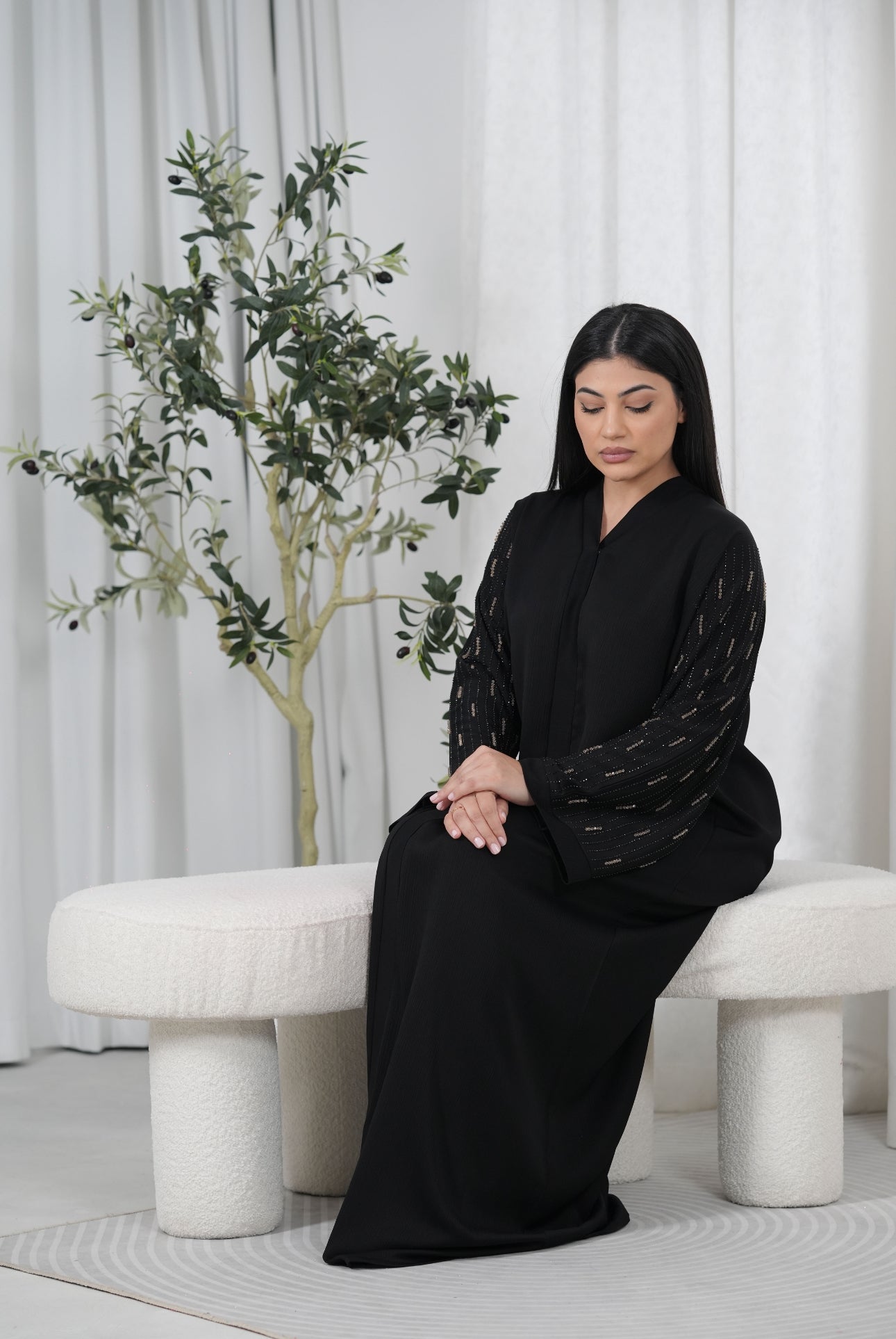 Abaya Zahra - Beige - HADIYAA