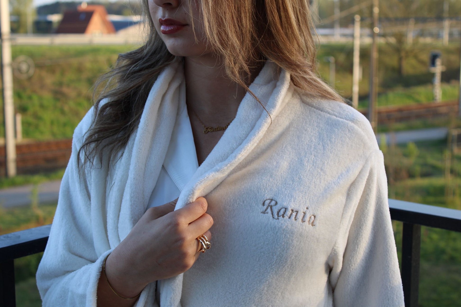 Geborduurde Badjas - HADIYAA