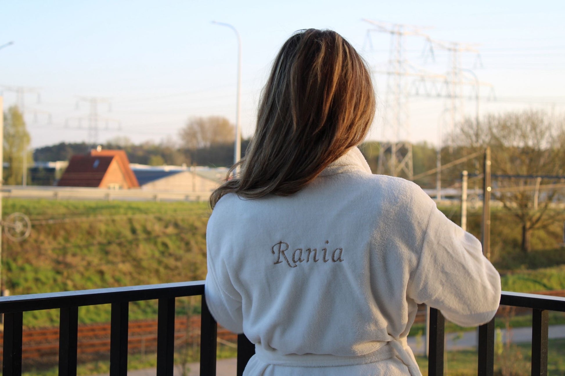 Geborduurde Badjas - HADIYAA