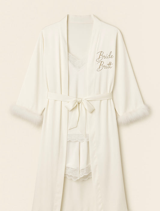 Gepersonaliseerde Bride Short Set - HADIYAA