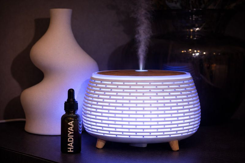 XL Aroma Diffuser Met Ledverlichting - Wit