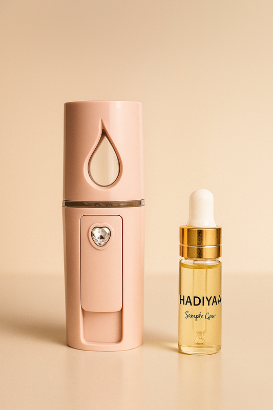Draagbare Geurverspreider + Sample Geur - HADIYAA