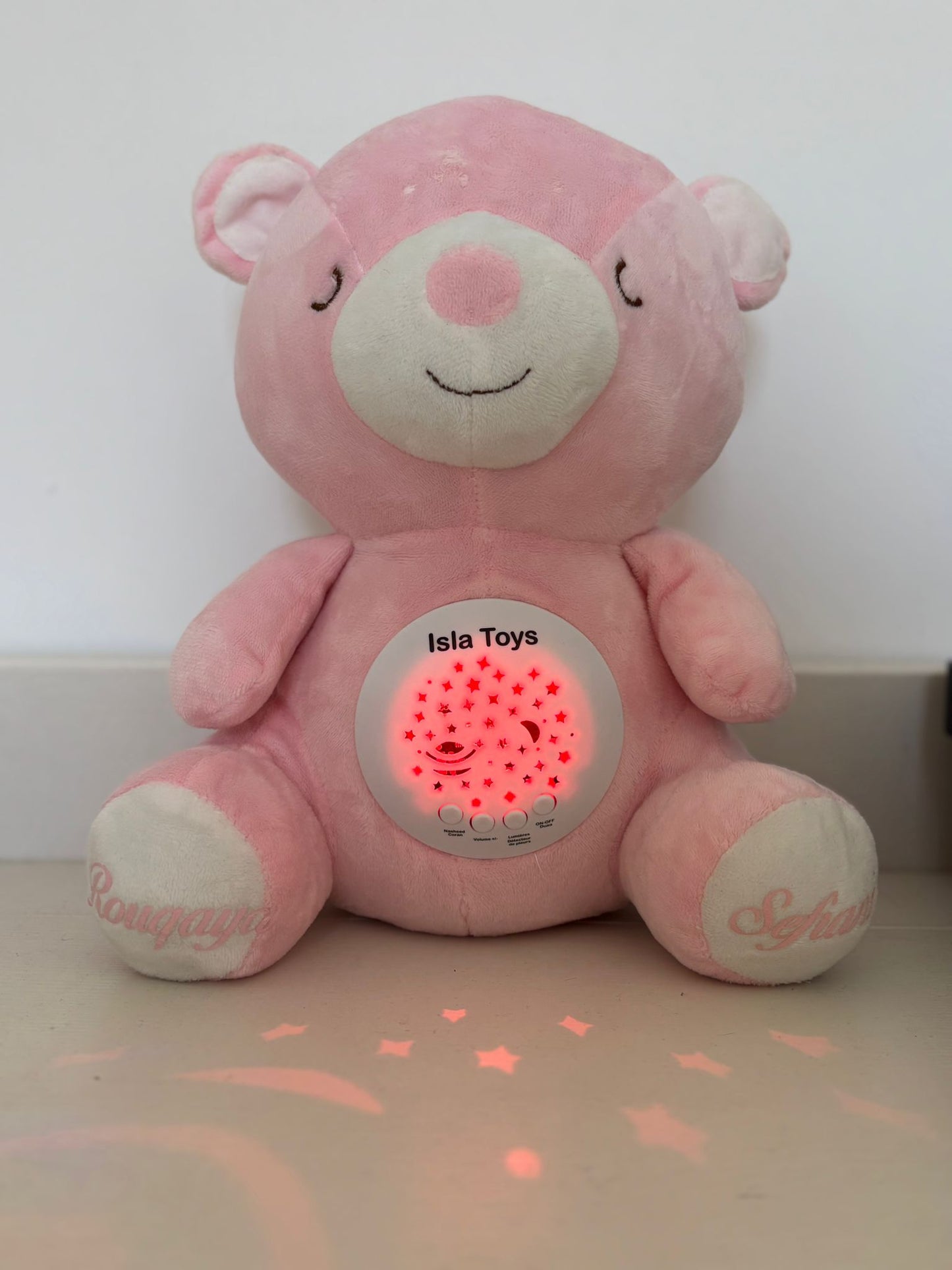 Koran Nachtlamp Knuffel – 3-in-1 (Roze)