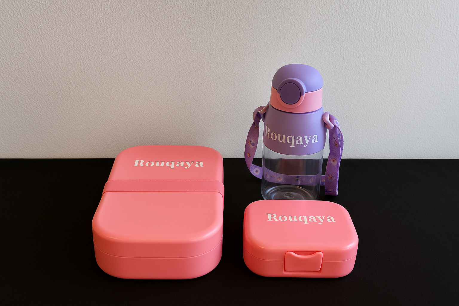 Lunchset - Roos/Paars - HADIYAA