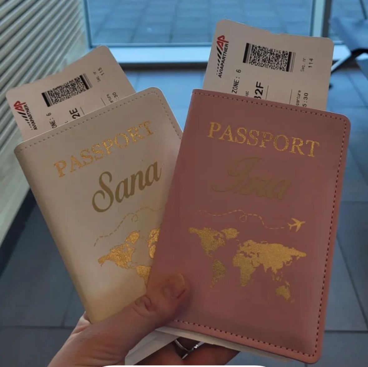 Gepersonaliseerde Paspoorthoesje - HADIYAA