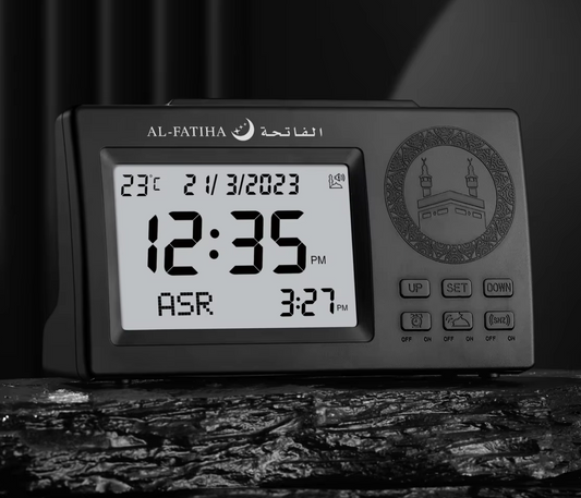 ADHAN CLOCK (DRAADLOOS) - HADIYAA