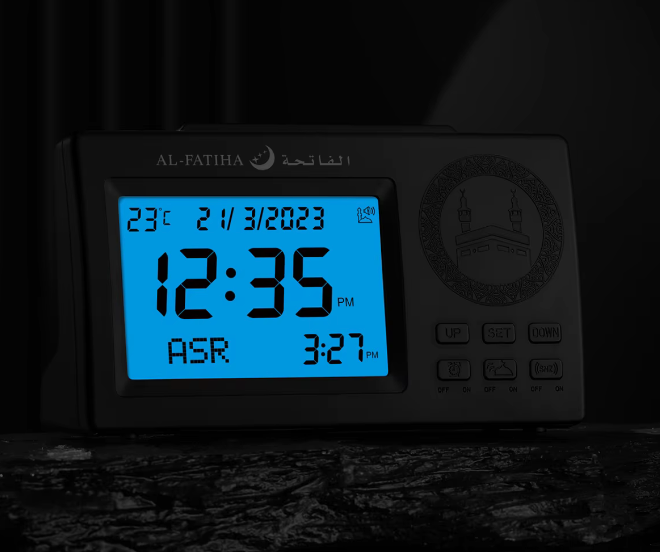 ADHAN CLOCK (DRAADLOOS) - HADIYAA