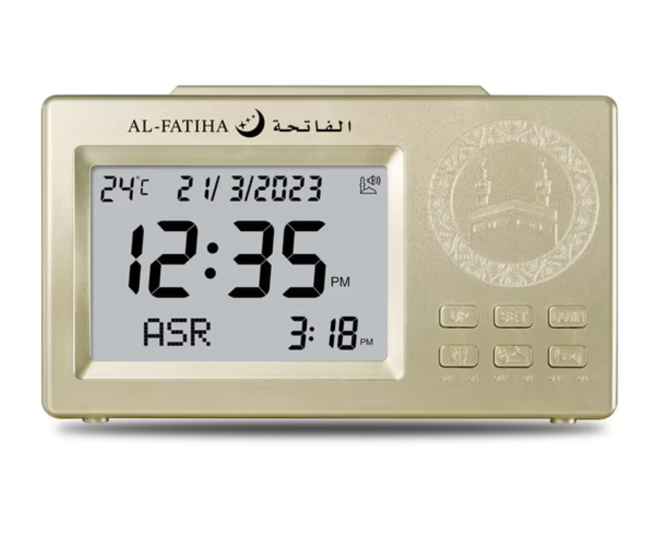ADHAN CLOCK (DRAADLOOS) - HADIYAA