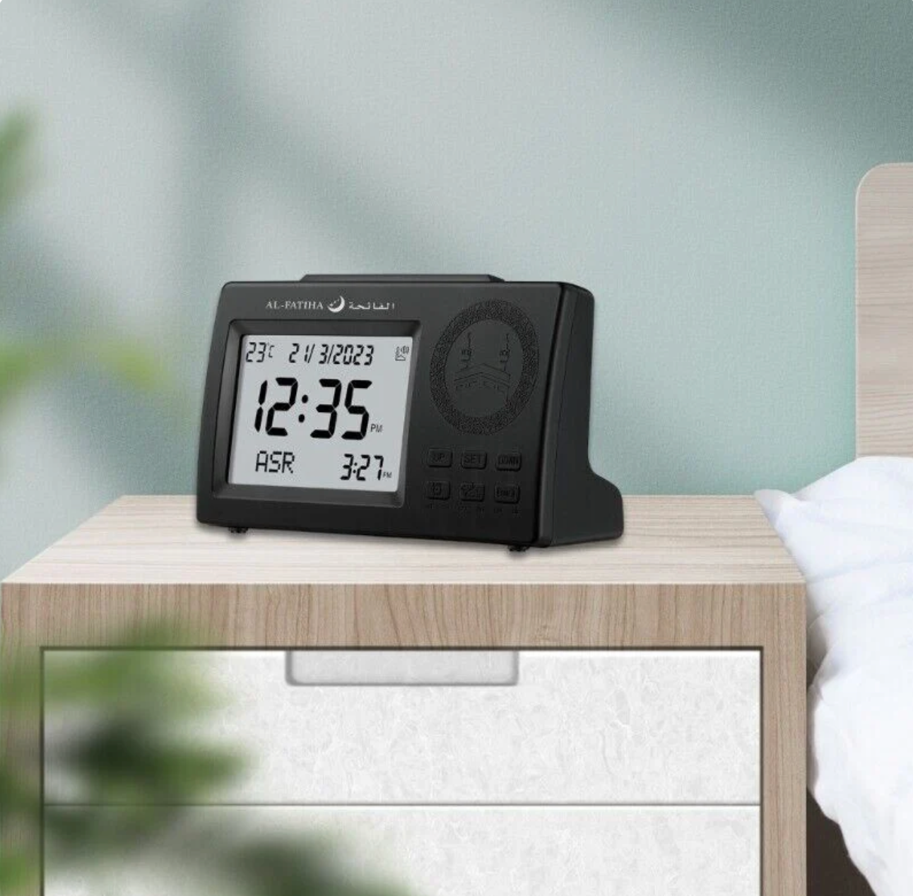 ADHAN CLOCK (DRAADLOOS) - HADIYAA