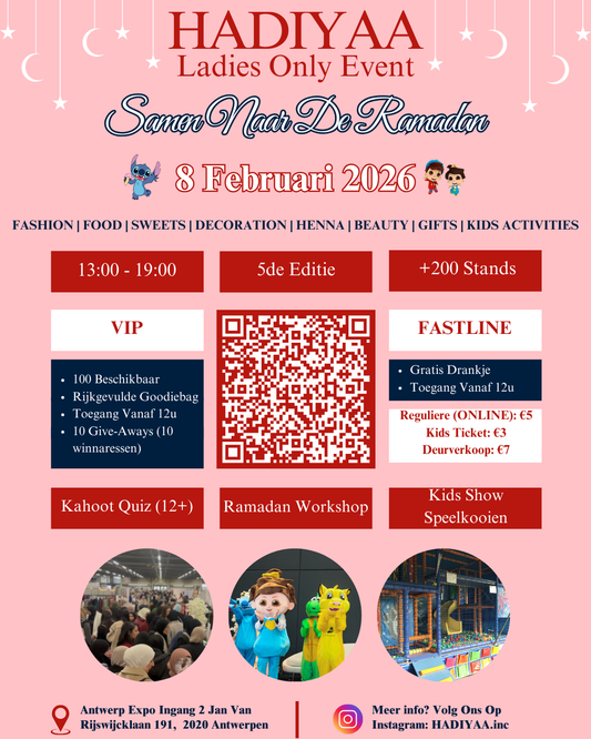 Tickets Hadiyaa's Pre-Ramadan Event 08/02/2026