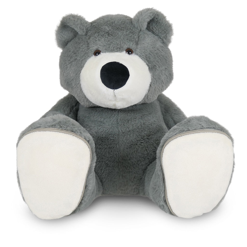 Gepersonaliseerde Beer grijs 45cm - HADIYAA