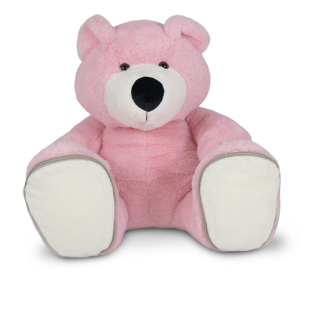 Gepersonaliseerde Beer roze 45cm - HADIYAA