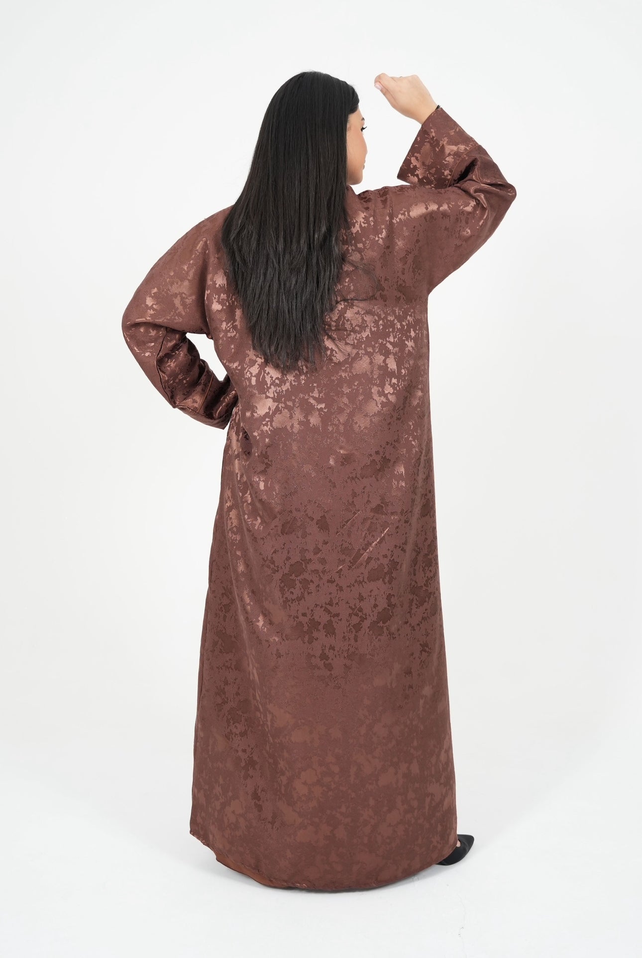 Abaya (Kimono + Onderjurk) - Bruin