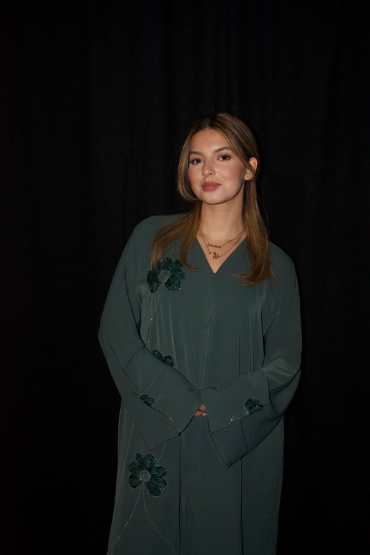 Abaya Groen (Kimono)