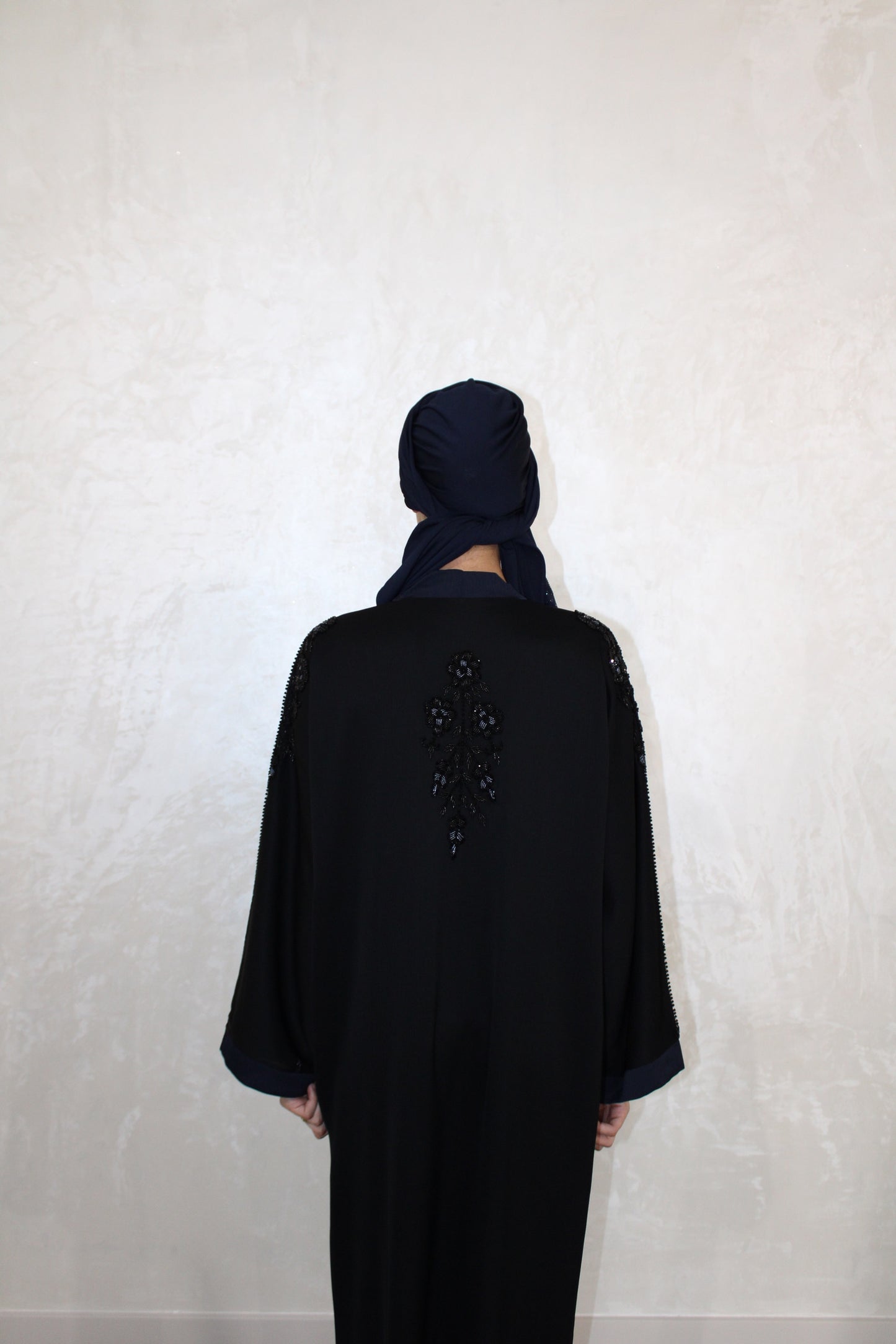 Abaya Nour Black/Blue