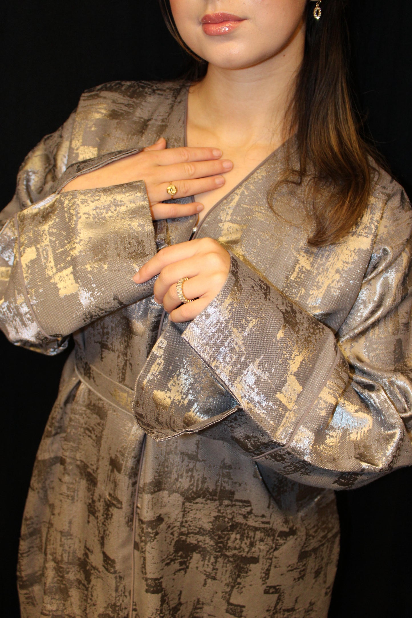 Abaya Taupe