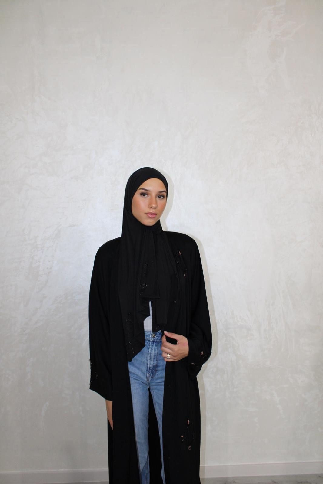 Abaya Sohaila (With Buttons)