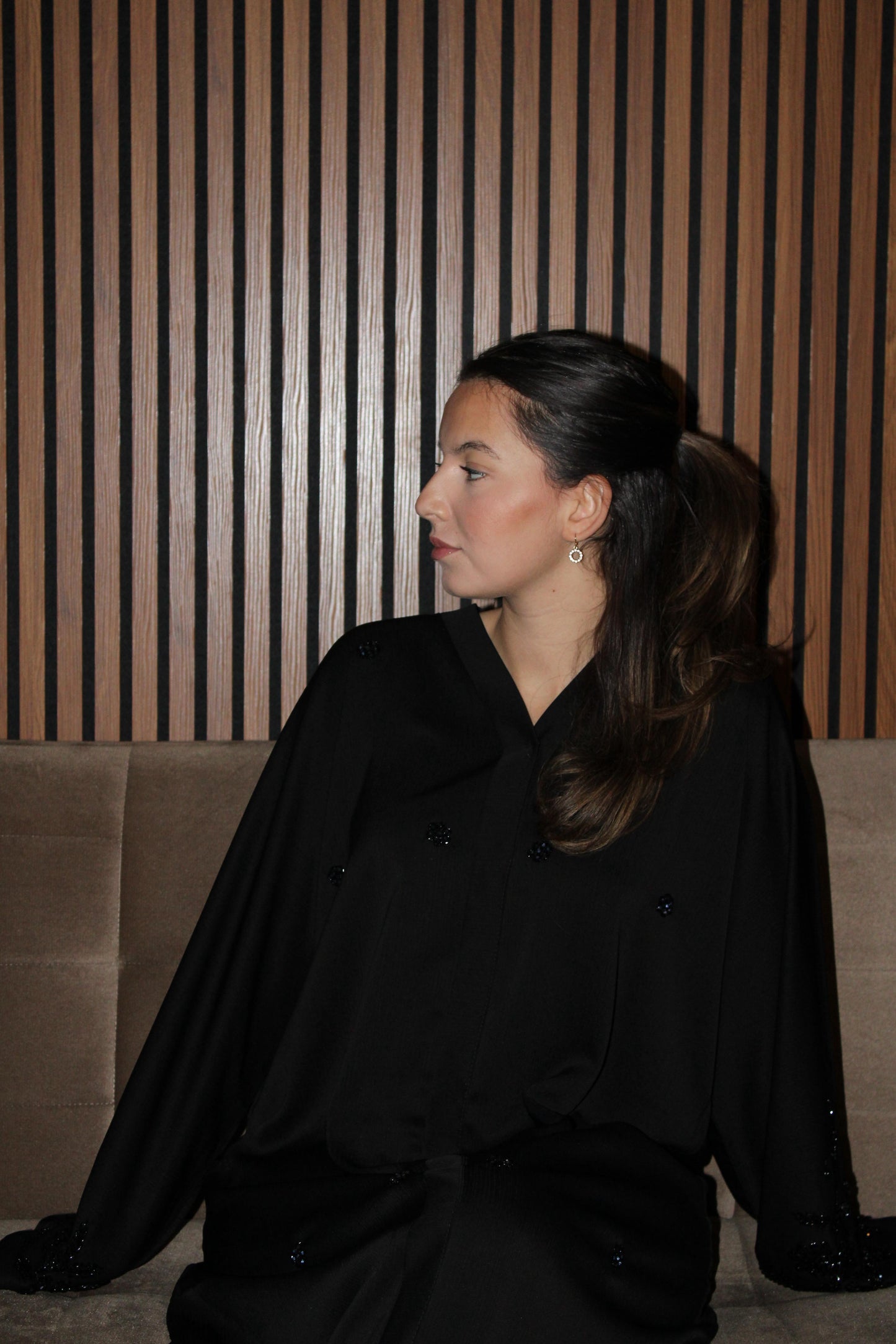 Abaya Oulfa - Zwart