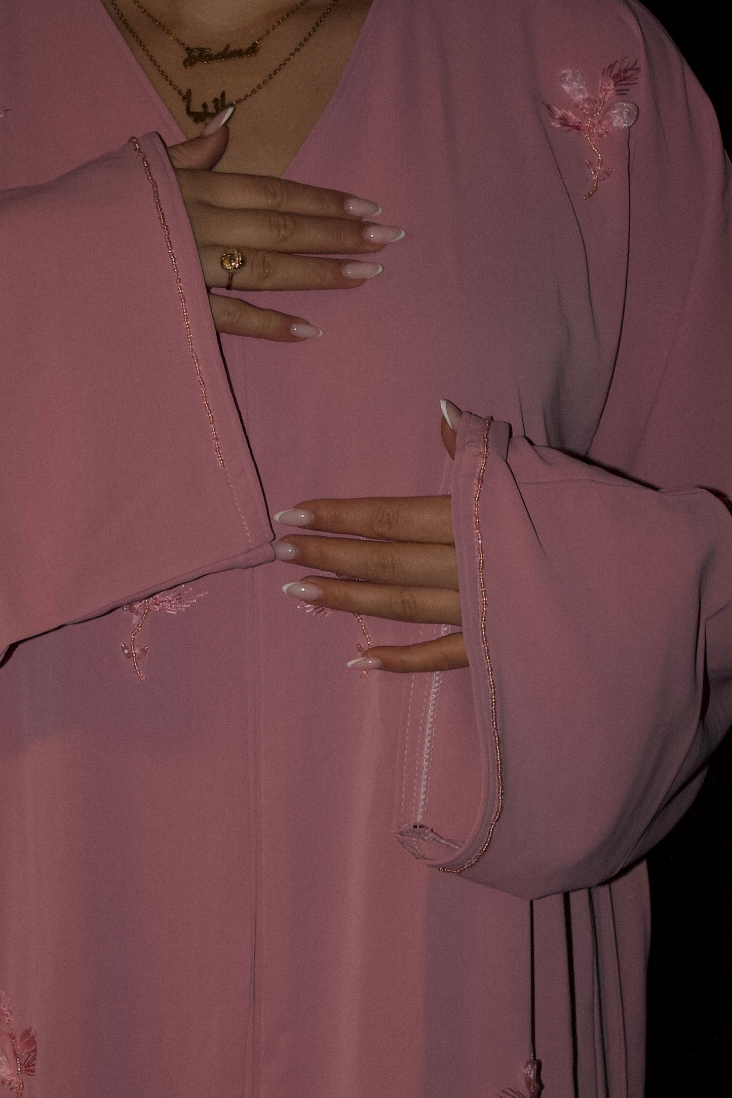 Abaya Roze (Kimono)