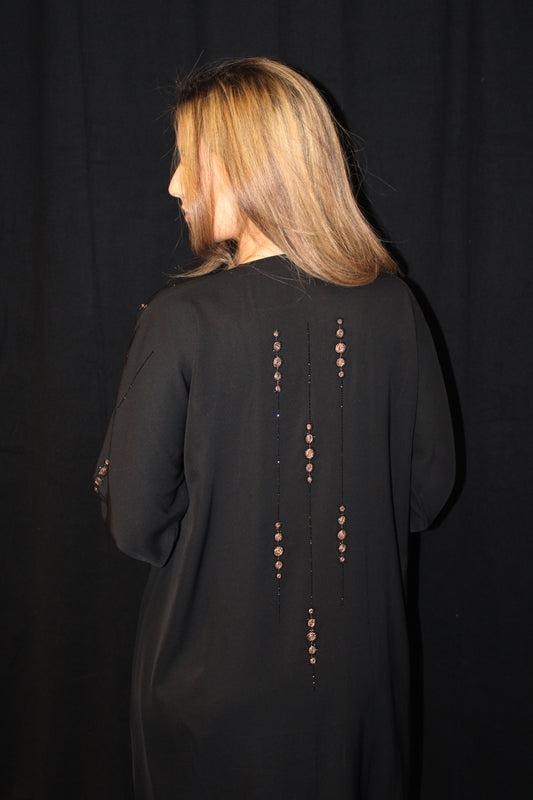 Abaya (open met knoopjes)