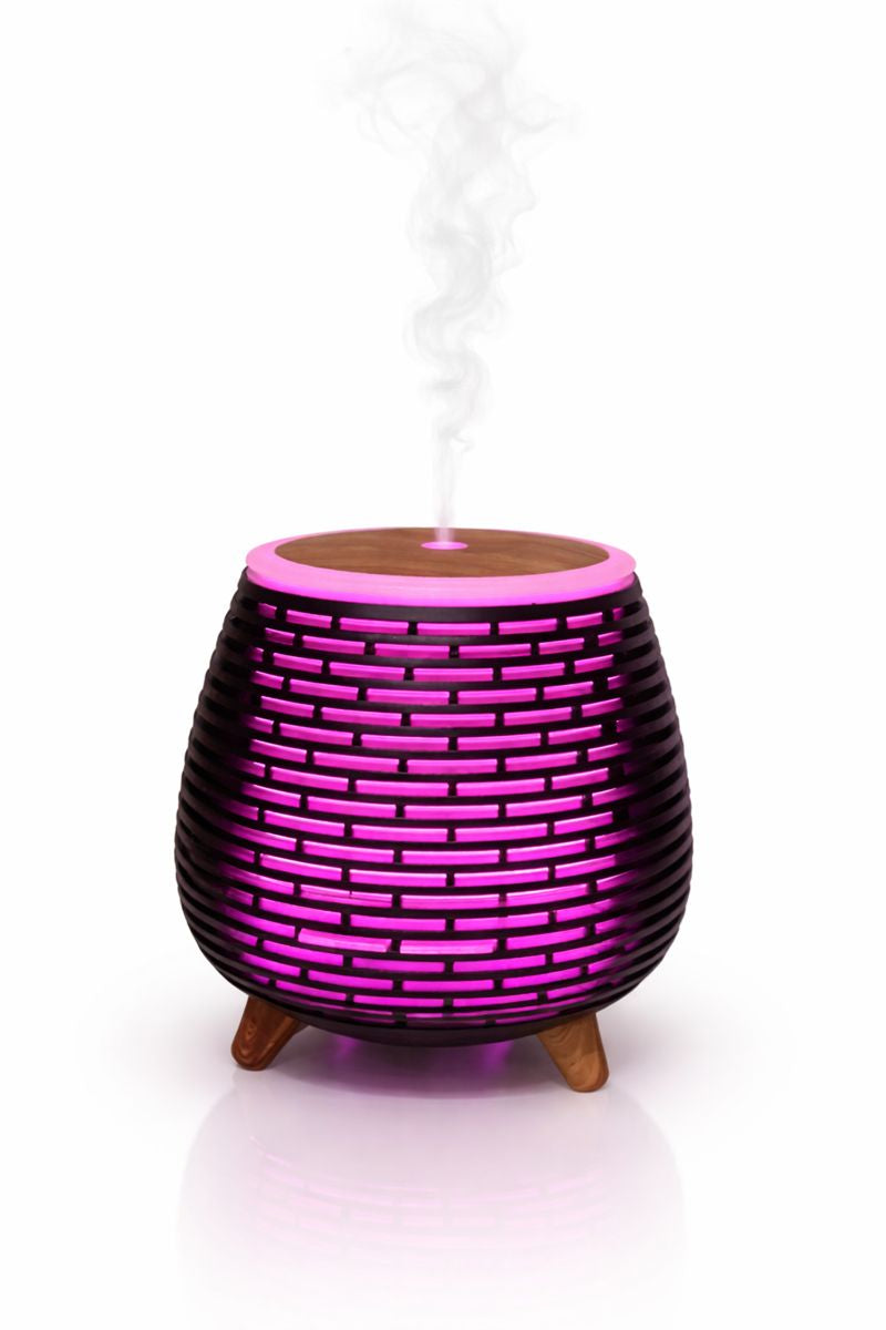 Aroma Diffuser Met Ledverlichting - Zwart
