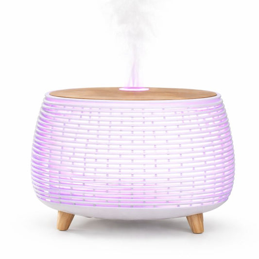 XL Aroma Diffuser Met Ledverlichting - Wit