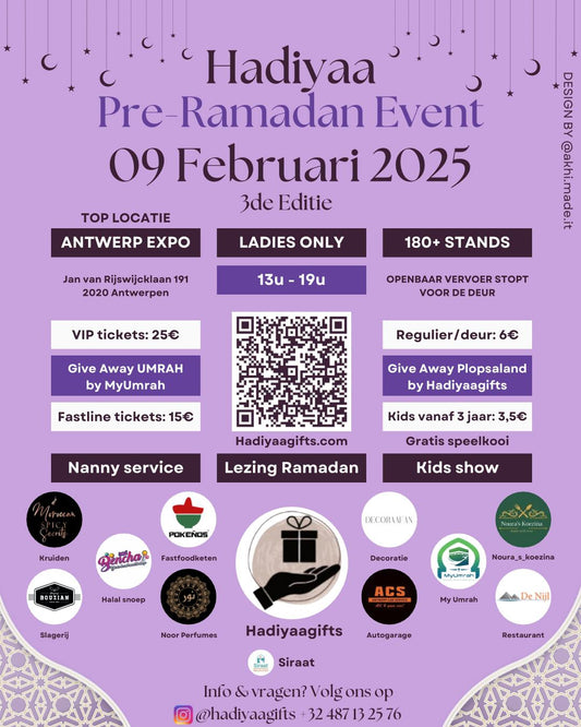 Hadiyaa Pre-Ramadan Event 09/02/2025