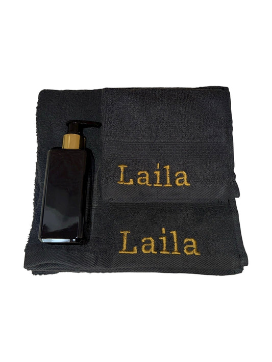 Luxe Handdoekenset - Zwart