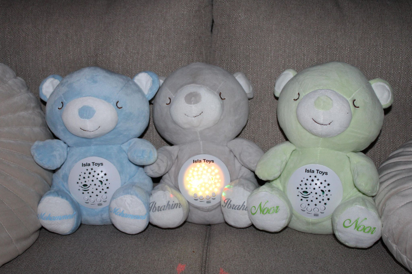 Koran Nachtlamp Knuffel – 3-in-1 (Blauw)