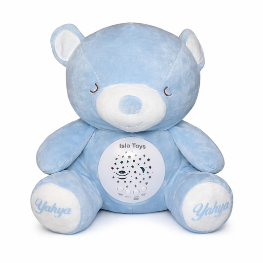 Koran Nachtlamp Knuffel – 3-in-1 (Blauw)