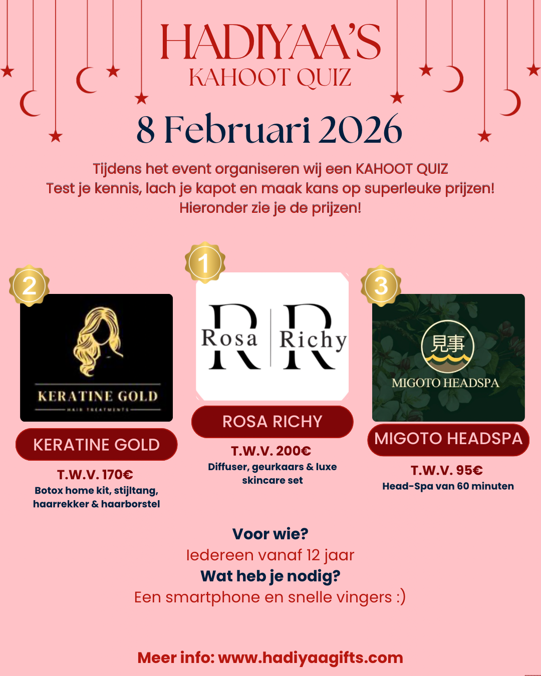 Tickets Hadiyaa's Pre-Ramadan Event 08/02/2026