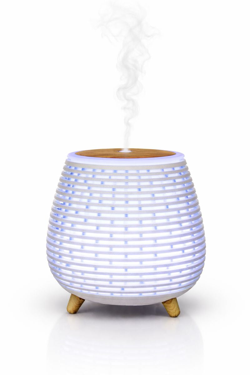 Aroma Diffuser Met Ledverlichting - Wit