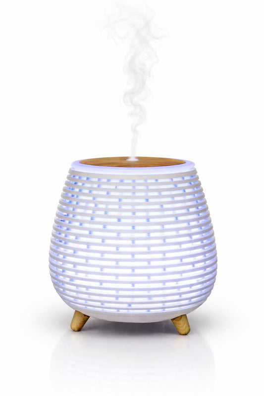 Aroma Diffuser Met Ledverlichting - Wit