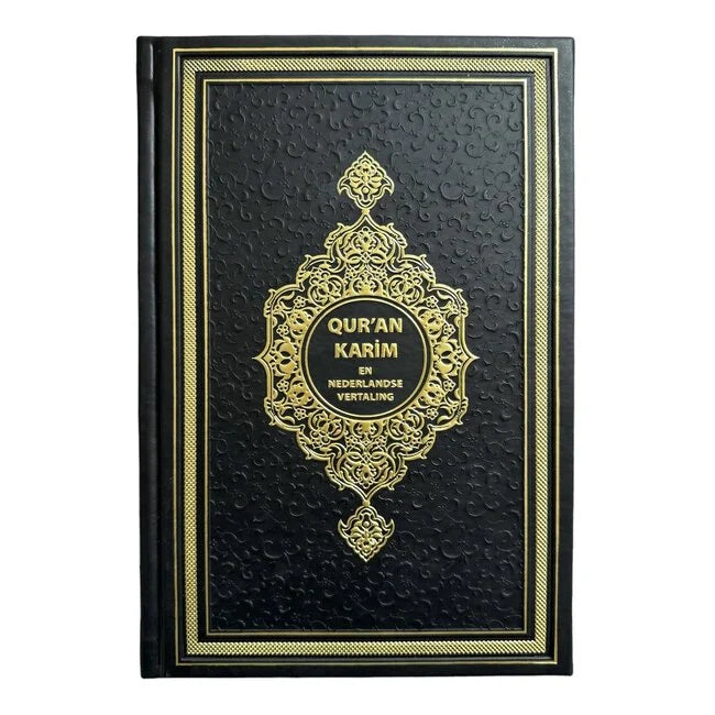 Quran with Dutch translation - Black